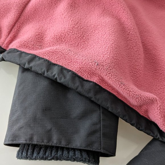 Superdry Windcheater Jacket Dark Grey/Pink Size S - Picture 6 of 7